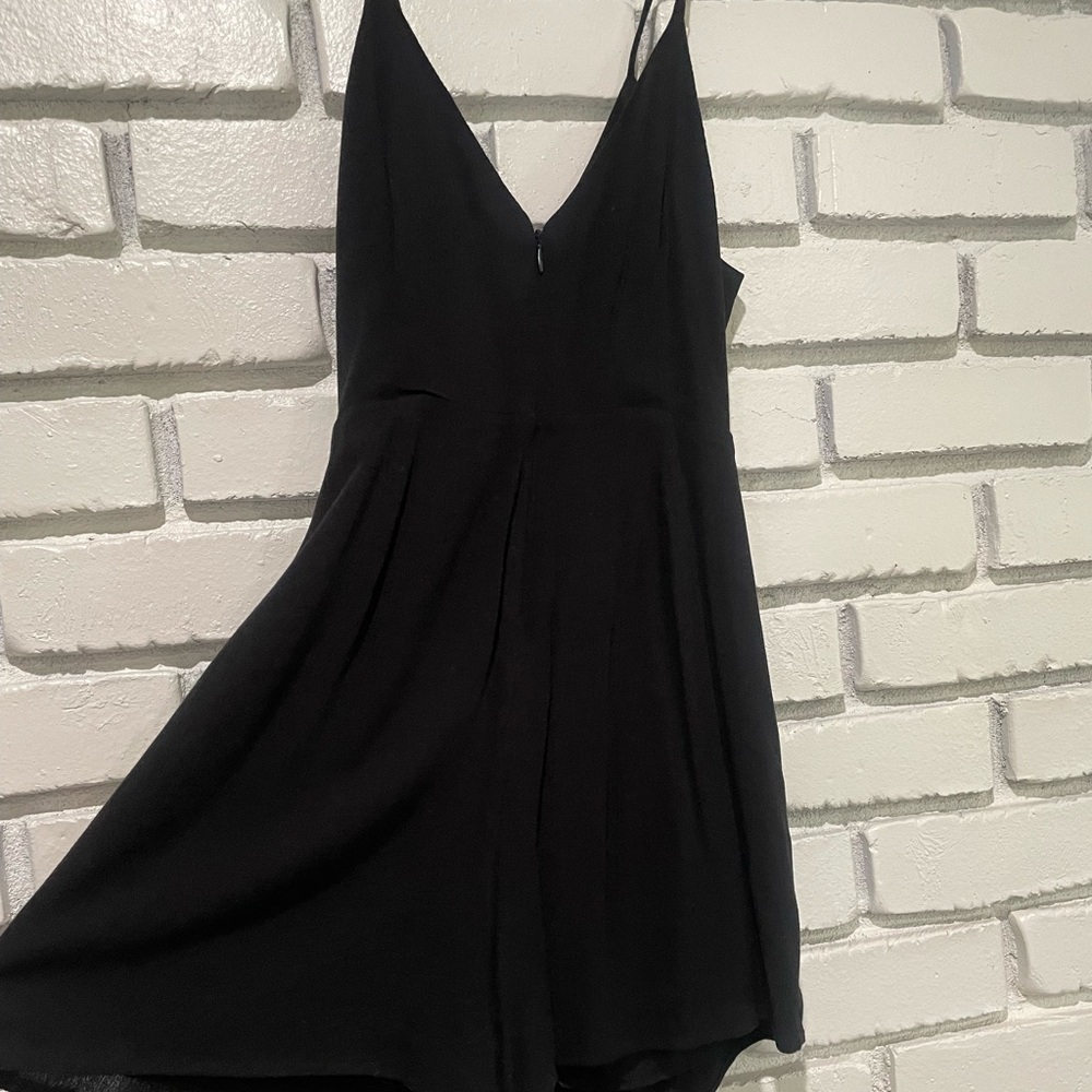 Black romper size medium